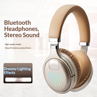 Headset Gaming Over-ear Lipat Pribadi dengan ANC, Lampu Berpendar, Waktu Siaga Ultra-Lama; Stok Tersedia, Pengiriman Segera