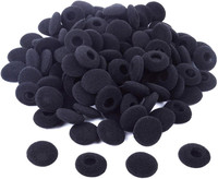 Bouchons d'oreilles en mousse souples et épaisses, 100 pièces, mousse pour remplacer les oreillettes, tampon éponge, 13-18mm