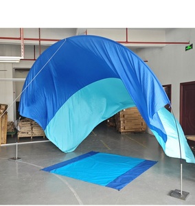 Легкий переносной тент-шатер для пляжа и кемпинга, защищающий от солнца и ветра, для отдыха на природе и у моря - Product Image 5