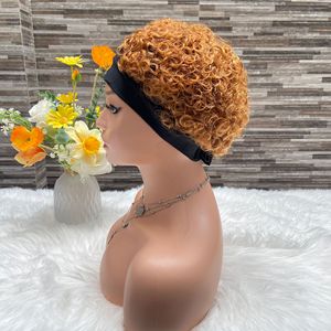 Wholesale Original 250% Density No Shedding No Tangling Full Frontal Ice Silk Hair Band Wigs Loose <strong>Wave</strong> Style Adjustable <strong>Cap</strong> - Product Image 5