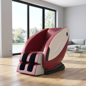 Fauteuil de massage de luxe pour la maison, 3 niveaux de force réglables, chauffage du dos complet, mode zéro gravité, monobloc, sans installation - Product Image 1