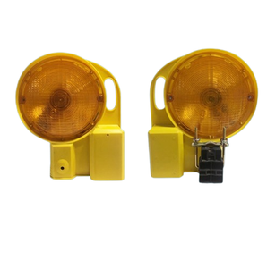 Flashing Barricade <b>Light</b> Safety Bracket Road Safe Yellow <b>Light</b> - Product Image 1