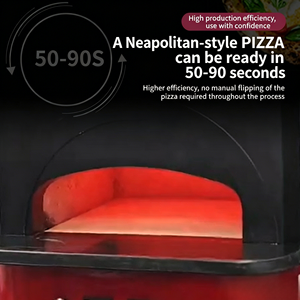 Four à <span class=keywords><strong>pizza</strong></span> électrique sicilien YS-750E pour restaurant et boulangerie, 6000W haute puissance, 0-600, taille du four 400mm - Product Image 2