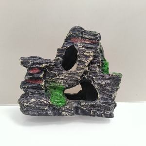 水槽の樹脂の装飾水族館の造園のための人工の小さな山の水族館の樹脂Rockery acuarios y accesorios - Product Image 6