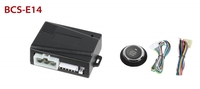 Ck1 universel sans clé bouton poussoir démarrage télécommande démarrage moteur arrêt auto système d'alarmes de voiture kit E14