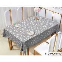 Nappe rectangulaire en plastique imprimée motif citron, anti-taches, réutilisable, pour mariage, banquet, repas à domicile