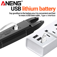 ANENG PN130 Multimeter Digital Portabel Cerdas 4000 Counts untuk Pengujian Tegangan Arus AC/DC dan Resistansi