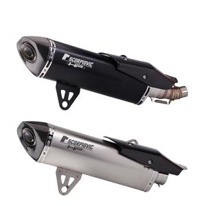 Para C400 <span class=keywords><strong>C400X</strong></span> <span class=keywords><strong>C400GT</strong></span>: Silenciador de motocicleta de rendimiento de carreras, línea de escape de carreras, ubicación original - Product Image 1