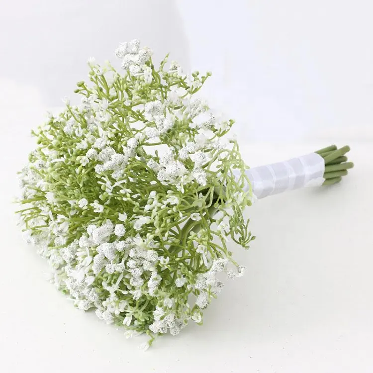 MSFAME-ramos de flores de respiración para bebé, ramo de novia para boda