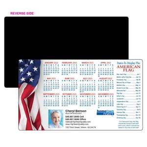 Calendrier personnalisable de qualité promo spécialité aimant de réfrigérateur calendrier magnétique de réfrigérateur - Product Image 2