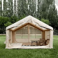 Tente gonflable à toit quatre saisons MT 7.5, double couche, tissu Oxford 300D, imperméable 3000 mm+, protection UV, résistante à la pluie