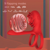 Great Force APP Fernbedienung Vibrator Sextoy Silikon Penisring für Paare Erwachsenen-Sexspielzeug für Männer Verzögerte Ejakulation