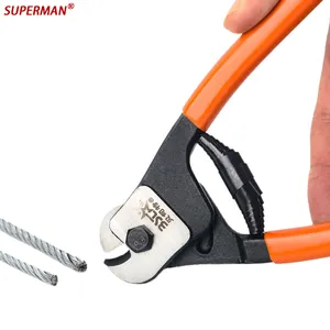 Mini coupe-câble de qualité industrielle de haute qualité de 8 pouces pour couper les câbles en acier