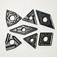 Plaquette de tournage en carbure revêtue CVD, support OEM pour remplacement de porte-outil de tour sur fonte