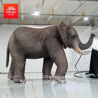 Elefante Inflable Gigante Personalizado de Dibujos Animados para Halloween, Diseño Inflable Publicitario para Eventos