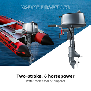 เครื่องยนต์เรือ 2 จังหวะ 102 ซีซี รุ่น Stable ใหม่ 6 แรงม้า ระบบระบายความร้อนด้วยน้ำ ใช้แก๊สโซลีน สตาร์ทมือ คาร์บูเรเตอร์ ระบบจ่ายน้ำมันเชื้อเพลิงแบบคาร์บูเรเตอร์ - Product Image 3