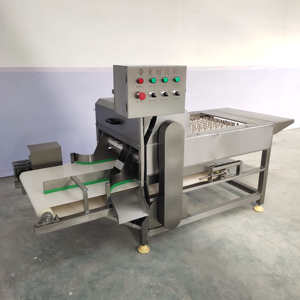 Máquina cortadora de pescado congelado en seco fresco eléctrica automática cortador de línea de pesca - Product Image 3