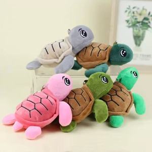 Mini peluche tortue à succès, <span class=keywords><strong>porte</strong></span>-clés en peluche personnalisés, jouets en peluche, animaux marins, cadeaux d'affaires, <span class=keywords><strong>porte</strong></span>-clés - Product Image 2
