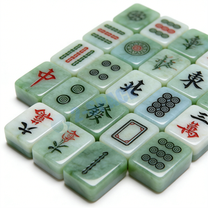 Juego de Mahjong de Lujo Marca Mahjong, Monograma Personalizado, Moderno, Fichas de Mahjong Americanas para <span class=keywords><strong>Mujer</strong></span>, Regalo - Product Image 3