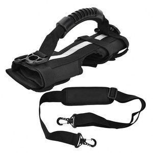 Universel Scooter Porte-Main Poignée Sangle Ceinture Pliante Vélo Accessoire Portable Vélo Cadre Nylon Noir - Product Image 1