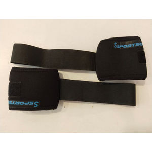 Nouveau support de poignet unisexe avec fermeture élastique auto-agrippante en polyester hautement extensible - Product Image 1