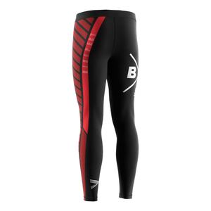 Pantalones ajustados para hombre para entrenamiento de artes marciales, de alta elasticidad, compresión, soporte, transpirables, de secado rápido, para sparring, gimnasio y acondicionamiento. - Product Image 3