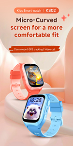 2026 Kids 4G Smartwatch AMOLED Screen Curved Screen GPS Tracker SOS Video Call HD Camera IPX7 SIM Card <strong>Children</strong> Safety Gift - Product Image 2