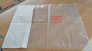 เครื่องผลิตถุงหัวต่อแบบเคลือบ PA PE สำหรับงานทางการแพทย์ ที่ปรับแต่งได้ - Product Image 2