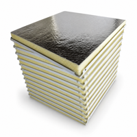Panneaux de plafond acoustiques en aluminium perforé, insonorisants, ignifuges, dalles de plafond carrées, bureau, hôtel, école, vente en gros