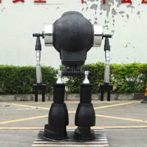 Jingyue Tùy Chỉnh Thép Không Gỉ Ngoài Trời Lớn <span class=keywords><strong>Robot</strong></span> Trừu Tượng Điêu Khắc Handmade Trang Trí Khách Sạn Khu Vực Công Cộng Trang Trí - Product Image 3