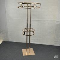 Supports floraux métalliques pour mariage, décoration de table, accessoires de décoration de vitrine, guides de chemin et accessoires floraux pour allées.