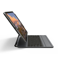 Clavier Magique Flottant Magnétique Premium pour iPad 12.9/13 Pouces, Clavier Sans Fil avec Support Réglable