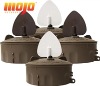 MOJO Outdoors Flock a Flicker – Leurre de chasse réaliste pour oies et canards, avec ailes rotatives et mouvement flottant pour la pêche au gibier d'eau