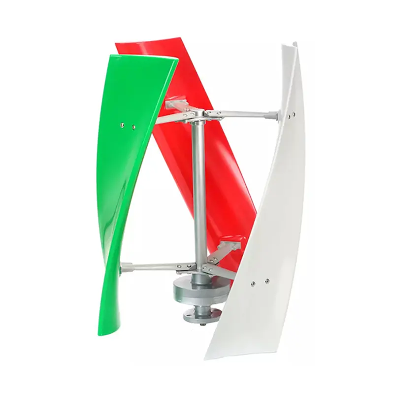 Low Noise And Vibration Windmills Generator Vertical Wind Turbine System Power With Unique Shockproof Design