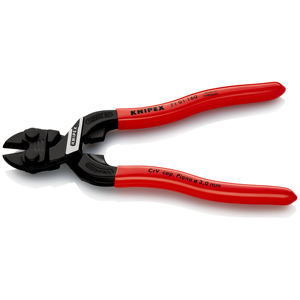 คีมตัดแบบคันโยกคู่ KNIPEX 71 01 160 SB CoBolt S พร้อมเคลือบพลาสติกสีดำ 160 มม. - Product Image 2