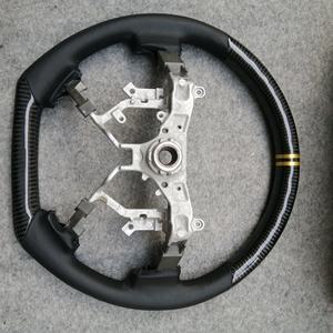 CCExcellent Maßgefertigtes Carbon-Lenkrad mit Flachem Boden für Toyota Tundra 2007-2013 Perforiertes Leder Auto-Zubehör - Product Image 6