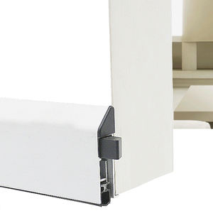 Özel 300-2000mm alüminyum alt kapı contası kendinden yapışkanlı ahşap ve cam kapi otomatik kapı alt damla aşağı mühür - Product Image 3