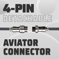 Cable USB Tipo-C en Espiral Attack Shark C01PRO, Conductor de Cobre Estañado, Revestimiento de Nailon+PET, Carga para Teclado Mecánico