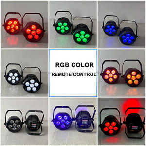 LEDA 6X18W RGB WAUV WIFI Battery Wireless Par Light with remote control DMX512 controlled stage light for Stage Decoration - Product Image 4