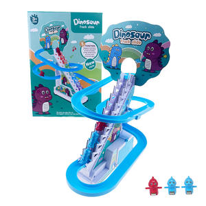 Juguete de Pista de Escalada para Patos, Juguete de Pista con Ranura para Competencia de Pingüinos Dinosaurios, Funciona con Pilas, con Luz y Música, Otros Juguetes - Product Image 3