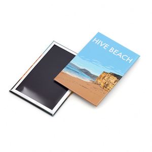 Hot Sale Factory Direct Custom Design Beach Scenery Souvenir Gift Tin Refrigerator Magnet - Product Image 4