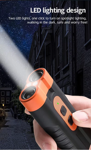 ADZIA Répulsif Ultrasonique Portable pour Chiens, Dispositif <span class=keywords><strong>Anti</strong></span>-<span class=keywords><strong>Aboiement</strong></span> Rechargeable par USB, Contrôle <span class=keywords><strong>Anti</strong></span>-<span class=keywords><strong>Aboiement</strong></span> - Product Image 4