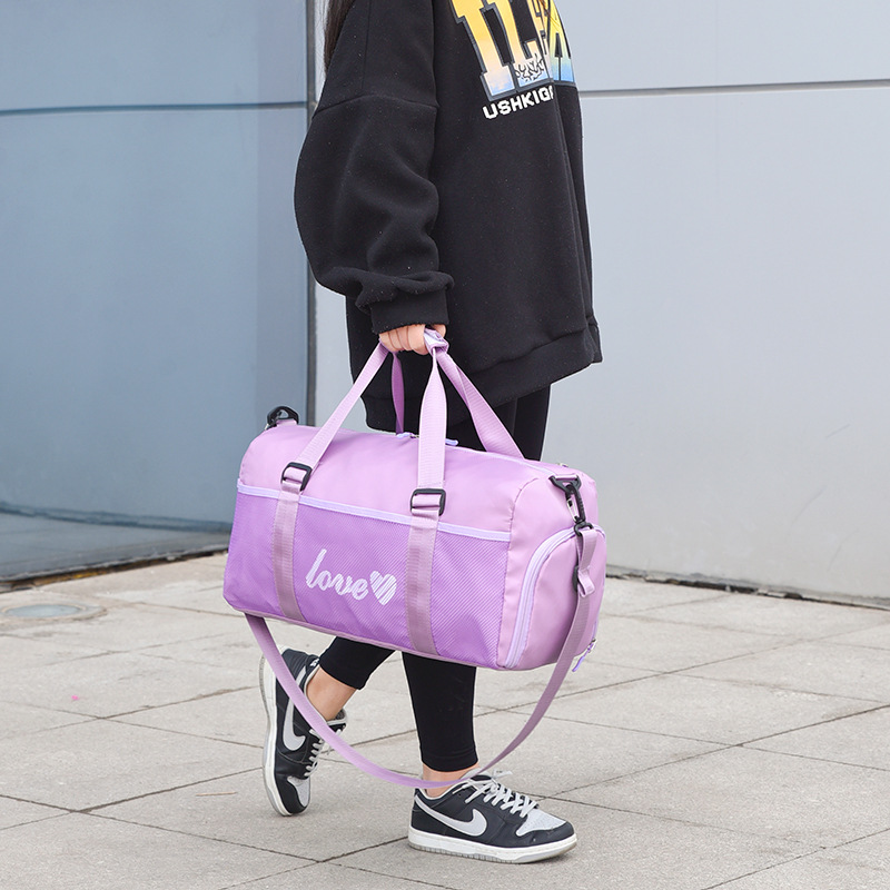 Custom Large Capacity Gym Travel Duffle Bags For Women Men Shoe Compartment Duffel Bag Sport