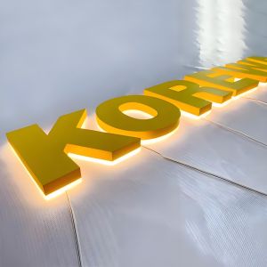 Panneaux LED d'extérieur personnalisés Mots lumineux sur métal Lettres rétroéclairées Signalisation électronique personnalisée - Product Image 2
