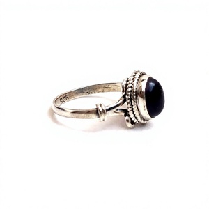 925พลอยอเมทิสต์ธรรมชาติอันงดงามแหวนแฮนด์เมดสเตอร์ลิง Boho สำหรับเธอ - Product Image 2
