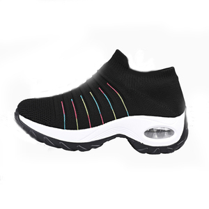Commercio all'ingrosso Della Maglia Slip On scarpe Cuscino D'aria Scarpe Da Passeggio <span class=keywords><strong>Calzino</strong></span> Scarpe Da Tennis Della Piattaforma delle Donne - Product Image 2