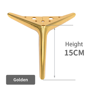 Bonne qualité usine directement style moderne pieds de meubles de table à manger table en or pieds de canapé en or pieds de canapé en or - Product Image 1
