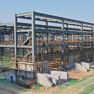Structure <span class=keywords><strong>en</strong></span> acier galvanisé préfabriquée, stable et fiable, fabriquée <span class=keywords><strong>en</strong></span> Chine, pour la construction d'hôtels, de bureaux et d'appartements, avec une durée de vie longue durée - Product Image 4