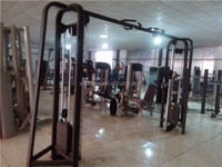 Xinrui Fitness, gran oferta, máquina cruzada de Cable ajustable, máquina de uso comercial, selección de carga de Pin