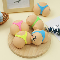 Balles anti-stress en gros, jouets moelleux, balles à presser, jouets amusants en forme de fesses, jouets sensoriels pour fêtes